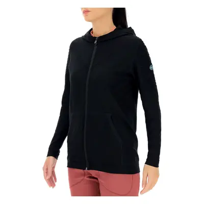 UYN Run Fit OW Hooded Full Zip Blackboard Women's Sweatshirt