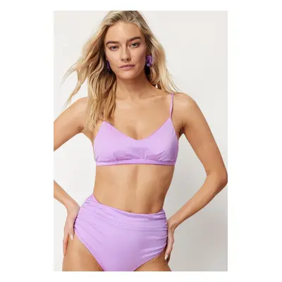 Trendyol Lilac Bralette Bikini Top