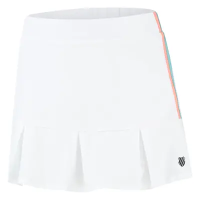 Women's K-Swiss Hypercourt Pleated Skirt White