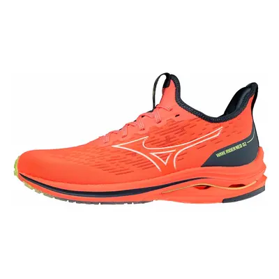 Mizuno Wave Rider Neo Neon Flame/White Women's Running Shoes