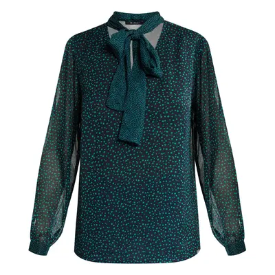 MONNARI Woman's Blouses Polka Dot Blouse With Binding