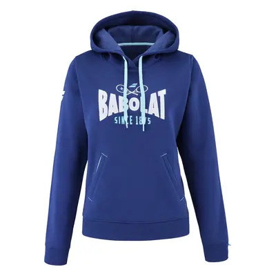 Babolat Exercise Hood Sweat Women Estate Blue Women's Sweatshirt