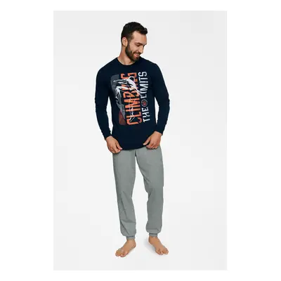 Block 40023-59X Navy-Gray Navy-Grey Pyjamas