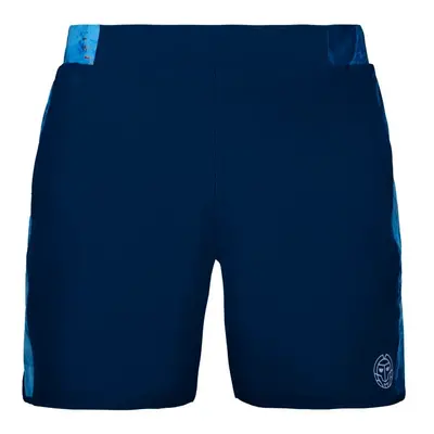 Men's Shorts BIDI BADU Adnan 7in Tech Shorts Dark Blue Aqua