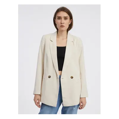 Beige women's blazer JDY Solde - Women's