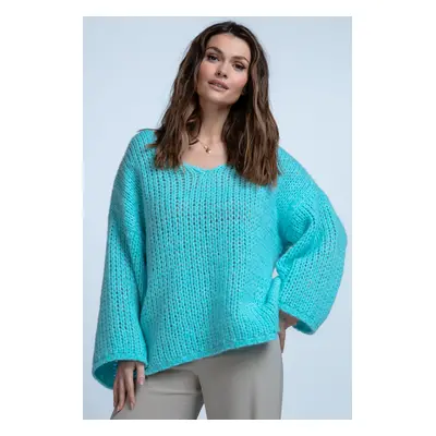 Fimfi Woman's Sweater I1002 Sky