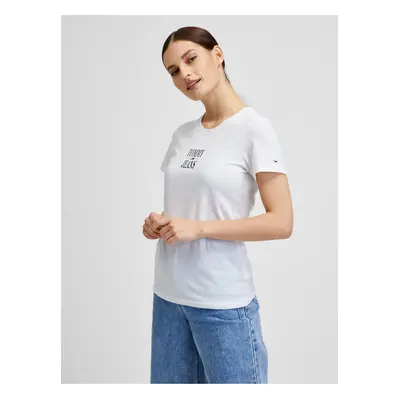 White Women's T-Shirt Tommy Jeans - Women