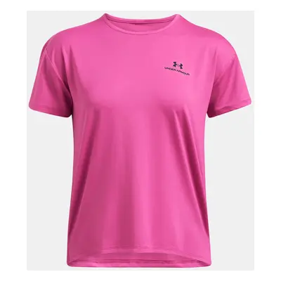 Under Armour UA Vanish Energy SS 2.0 Women's Dark Pink Sports T-Shirt