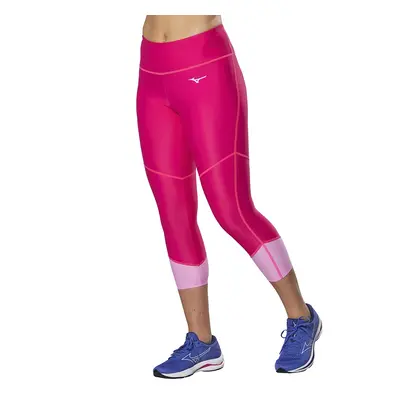 Dámské legíny Mizuno Core 3/4 Tight Pink Peacock