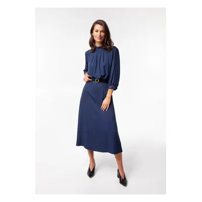 Benedict Harper Woman's Dress Irene Navy Blue