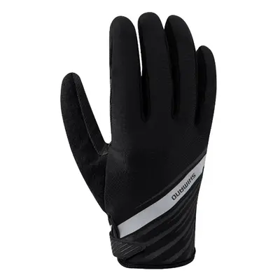 : Cycling Gloves Shimano Long Black