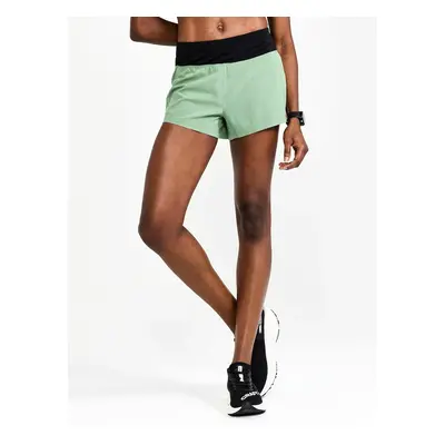 Women's Craft ADV Essence 2in1 Green Shorts