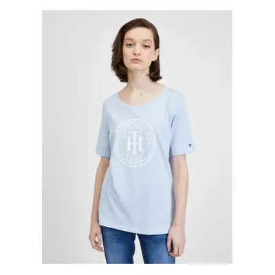 Light blue women's T-shirt Tommy Hilfiger - Women