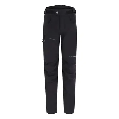 Children's softshell pants HUSKY Keson K black