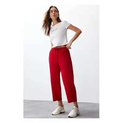 Trendyol Red Harem/Shalwar Aerobin Woven Trousers