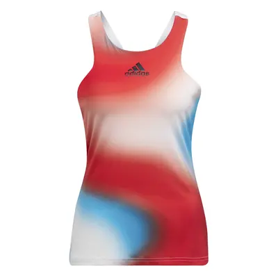 adidas Melbourne Women's Tank Top White/Red/Blue