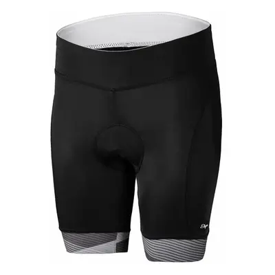 Women's cycling shorts Etape LIVIA black-and-white