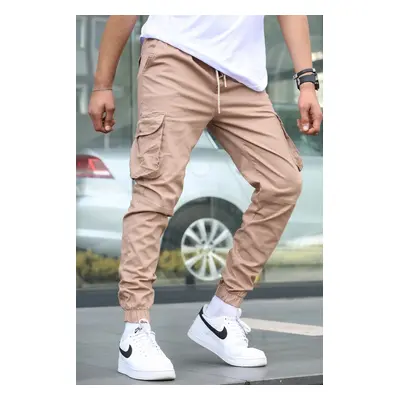 Madmext Dark Stone Slim Fit Jogger Pants