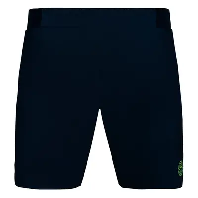 Men's Shorts BIDI BADU Bevis 7Inch Tech Shorts Lime, Dark Blue