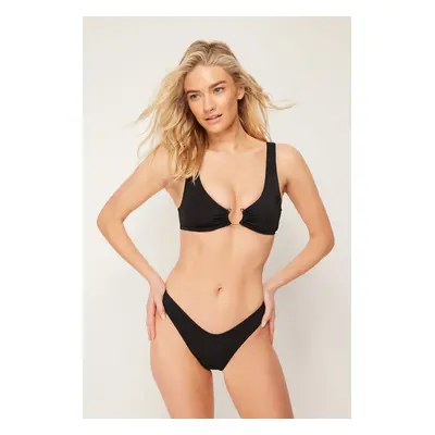 Trendyol Black Bralette Accessory Regular Bikini Set