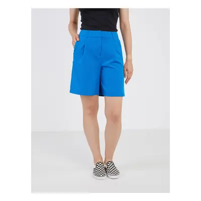 Women's blue shorts VERO MODA Zelda - Women