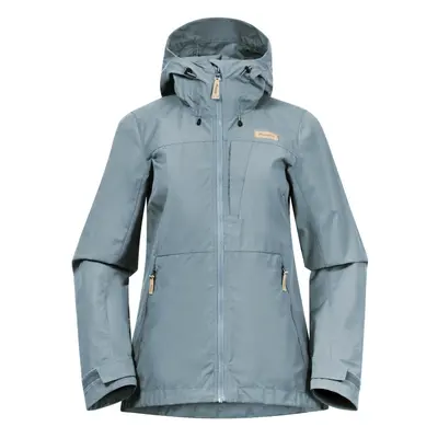 Women's Jacket Bergans Nordmarka Leaf Light Wind Smoke Blue