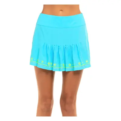 Women's Lucky in Love Long Stitch Around Skirt Sky