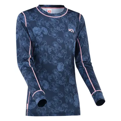 Women's T-shirt Kari Traa Fantastisk LS Marin