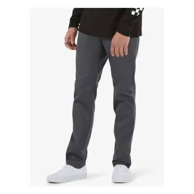 Grey Men's Straight Fit Pants Vans - Men's