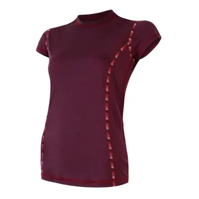 Women's T-shirt Sensor Merino Air Port Red