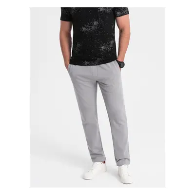 Ombre Men's sweatpants with unlined leg - gray