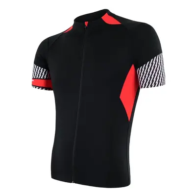 Men's Jersey Sensor Cyklo Race Black/Red