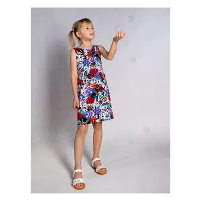 Yoclub Kids's Sleeveless Summer Girls' Dress UDK-0011G-A100