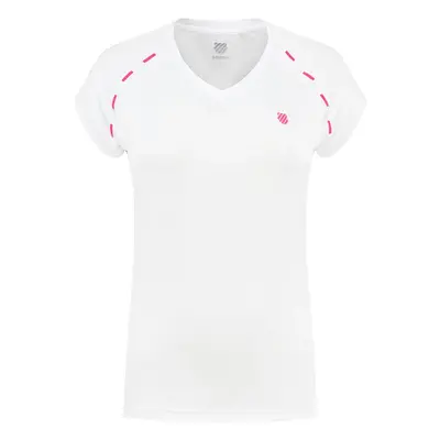 Women's T-shirt K-Swiss Hypercourt Express Tee White