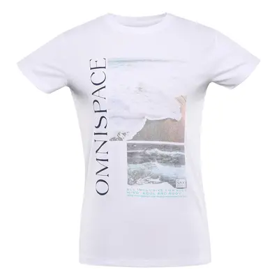 Women's T-shirt nax NAX NERGA white