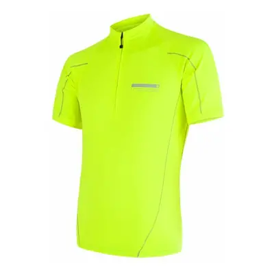 Men's Jersey Sensor Cyklo Entry Neon Yellow