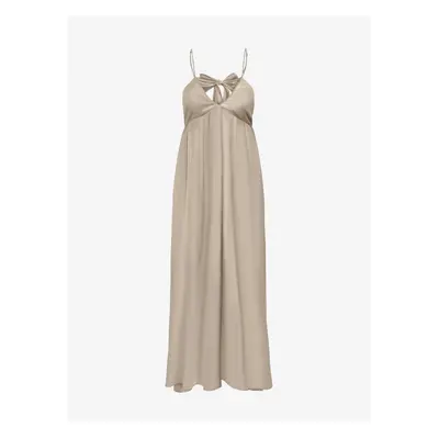 Beige women's maxi dress ONLY Phoenix - Women