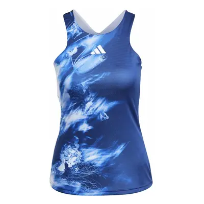 adidas Melbourne Tennis Y-Tank Top Multicolor/Blue Women's Tank Top