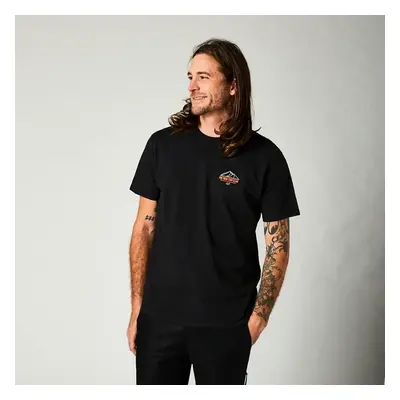 Pánské tričko Fox Hero Dirt Ss Premium Tee Black