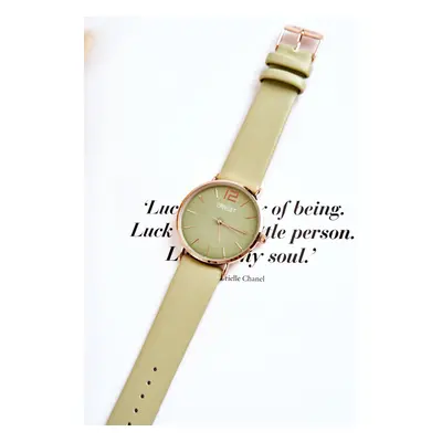 Ernest Women's Watch Light Green Sandmill