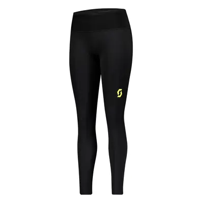 Women's Leggings Scott Full Tight RC Run Black/Yellow