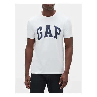 White men's T-shirt GAP logo