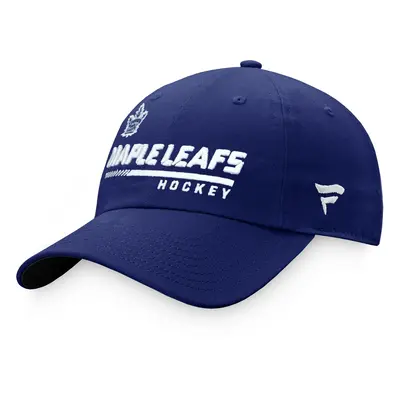 Men's Fanatics Authentic Pro Locker Room Cap Unstructured Adjustable Cap NHL Toronto Maple Leafs