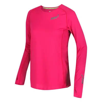 Women's T-shirt Inov-8 Base Elite LS Pink