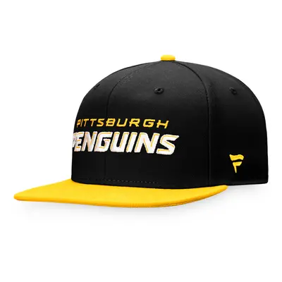 Fanatics Men's Iconic Color Blocked Snapback Pittsburgh Penguins Cap