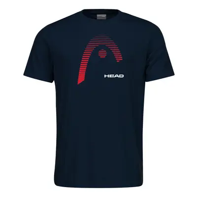 Pánské tričko Head Club Carl T-Shirt Men Dark Blue