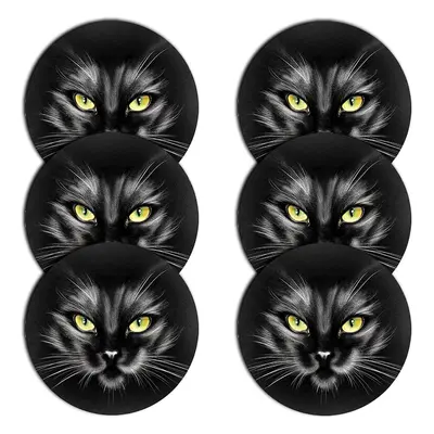 Bertoni Home Unisex's Round Table Pads Set Nero