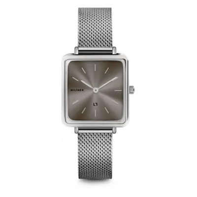 Women's watch with stainless steel belt in silver Millner Royal