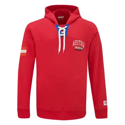 Men's CCM FLAG HOODIE TEAM AUSTRIA Red SR