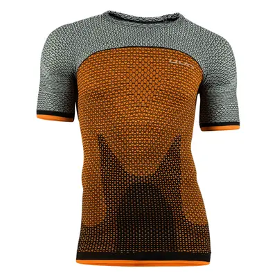 Men's T-shirt UYN Running Alpha OW - orange-grey